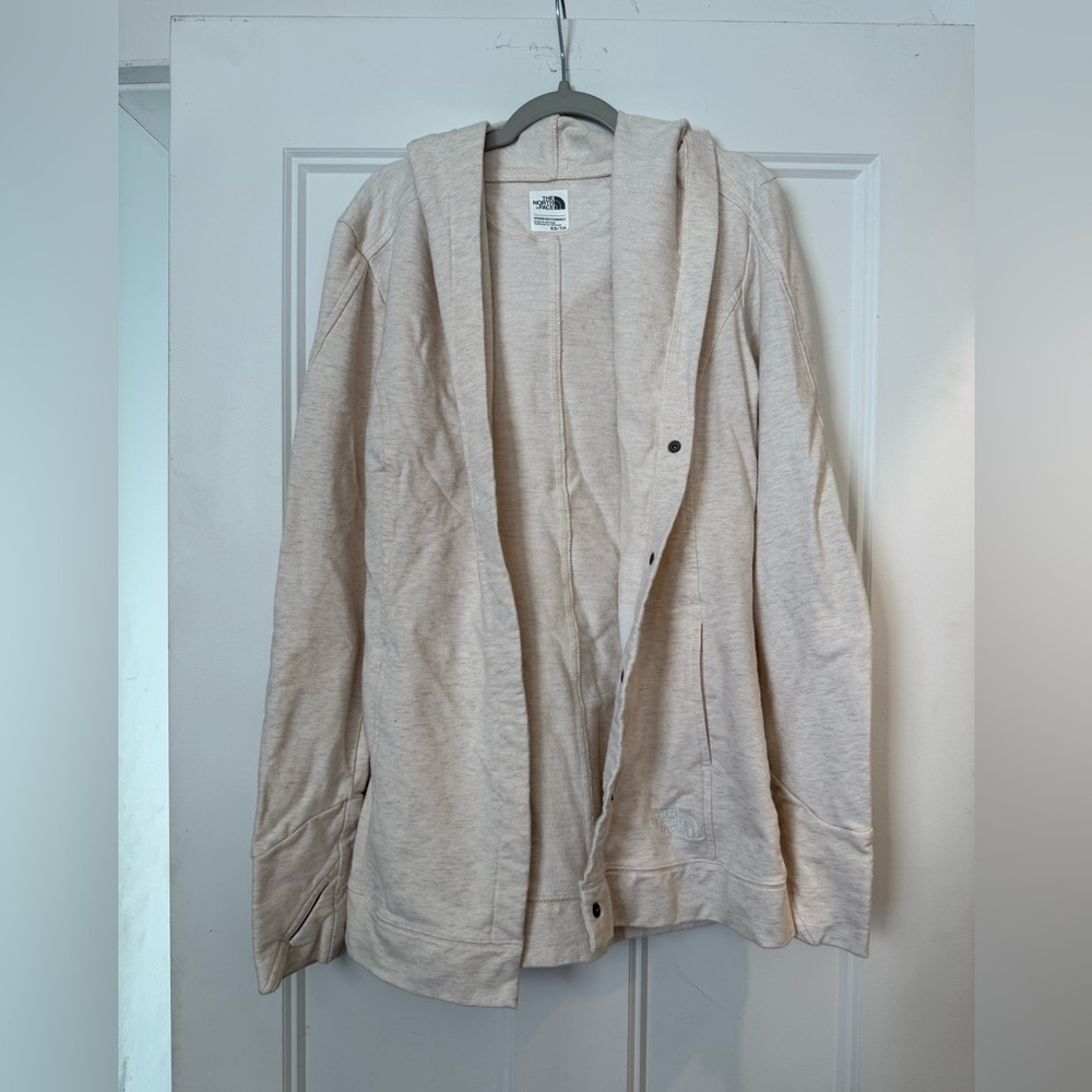 The North Face Women's Cream Hooded Jacket